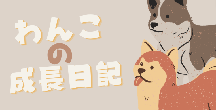 わんこの成長日記